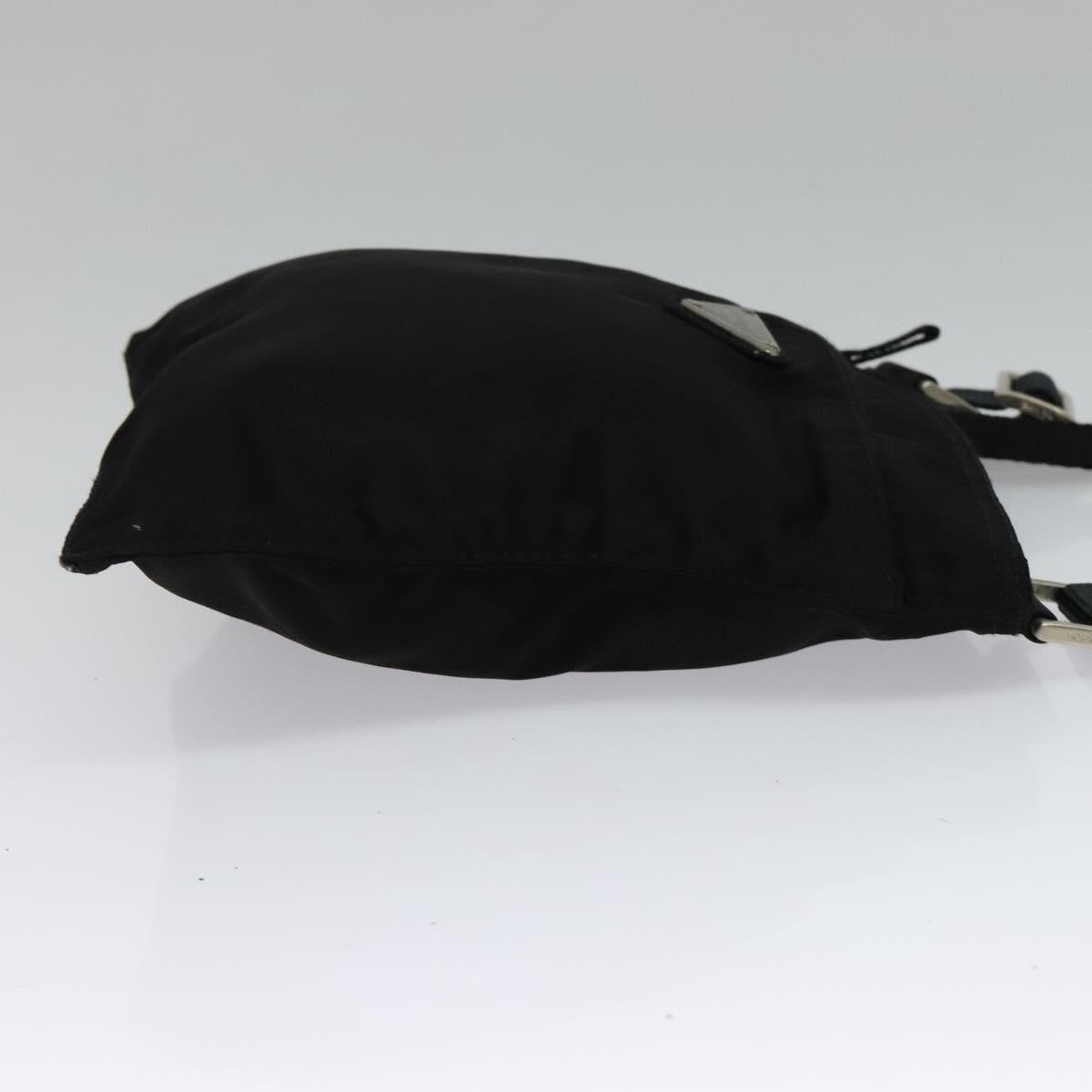 Prada Front Pocket Messenger Bag Tessuto Black Nylon Shoulder Bag Bag