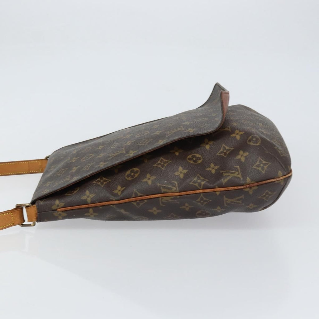 Louis Vuitton Musette Salsa Handbag Monogram Canvas Brown Canvas Shoulder Bag