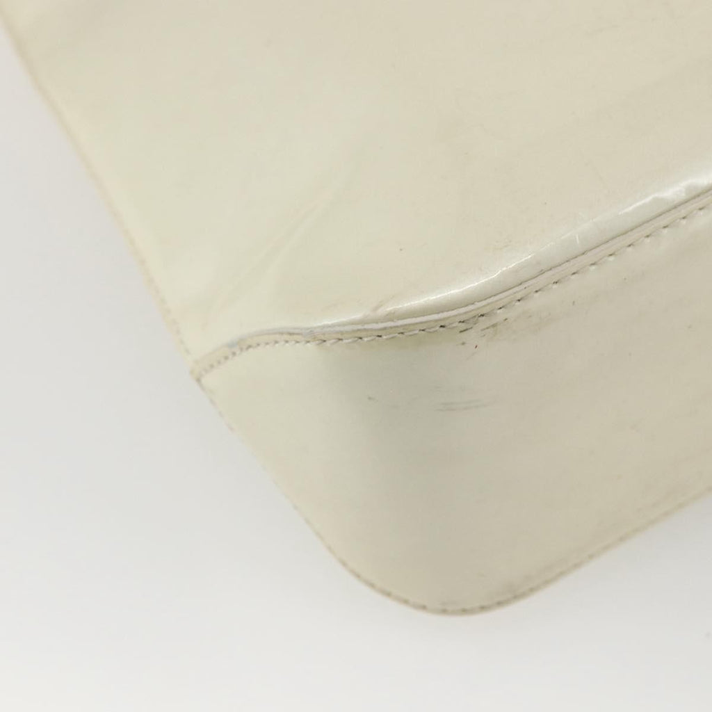 Louis Vuitton Brentwood Handbag Monogram Vernis Beige Patent_Leather Tote Bag