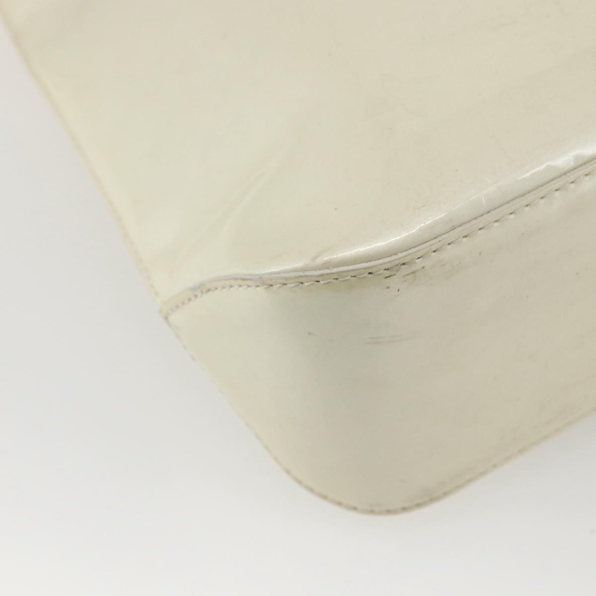 Louis Vuitton Brentwood Handbag Monogram Vernis Beige Patent_Leather Tote Bag