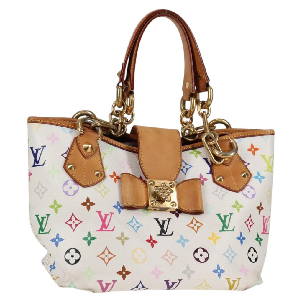 Louis Vuitton Annie Handbag Monogram Multicolor Multicolour Canvas Tote Bag
