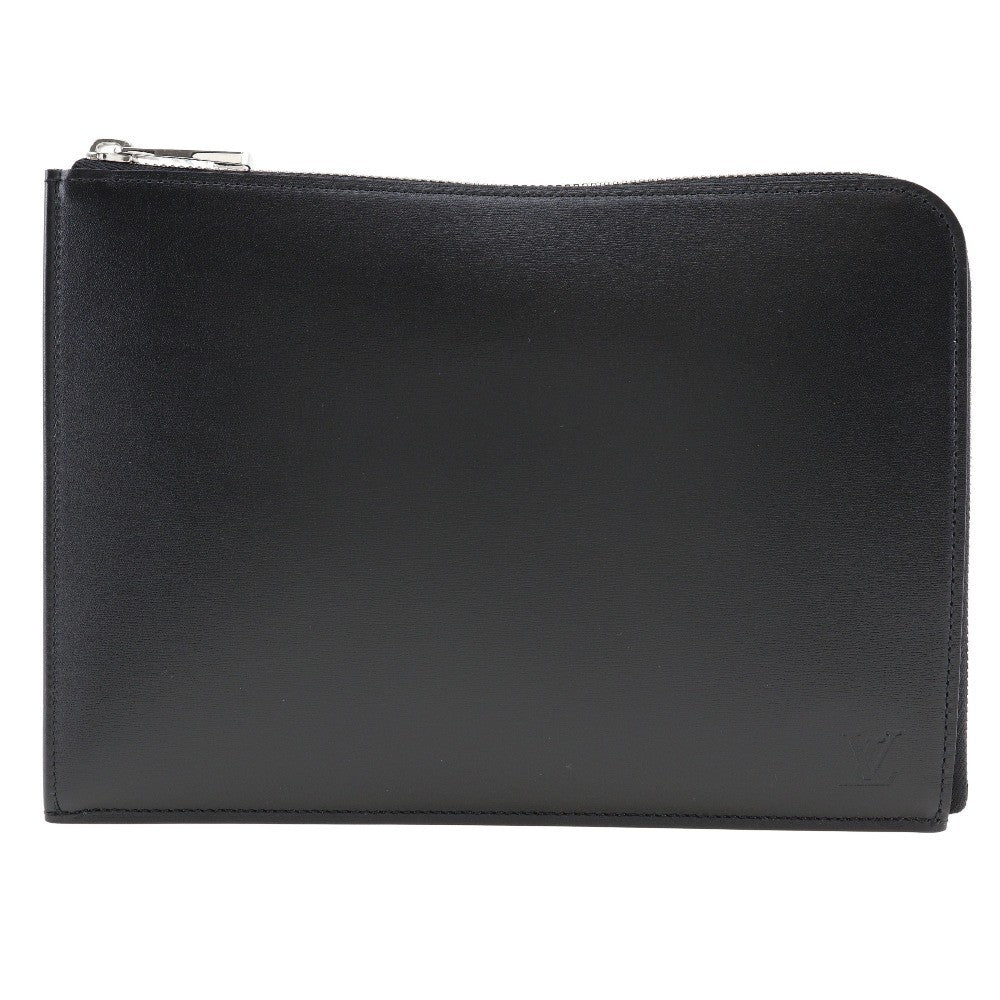 Louis Vuitton Pochette Jour Nomade Leather Black Leather Clutche & Pouche Bag