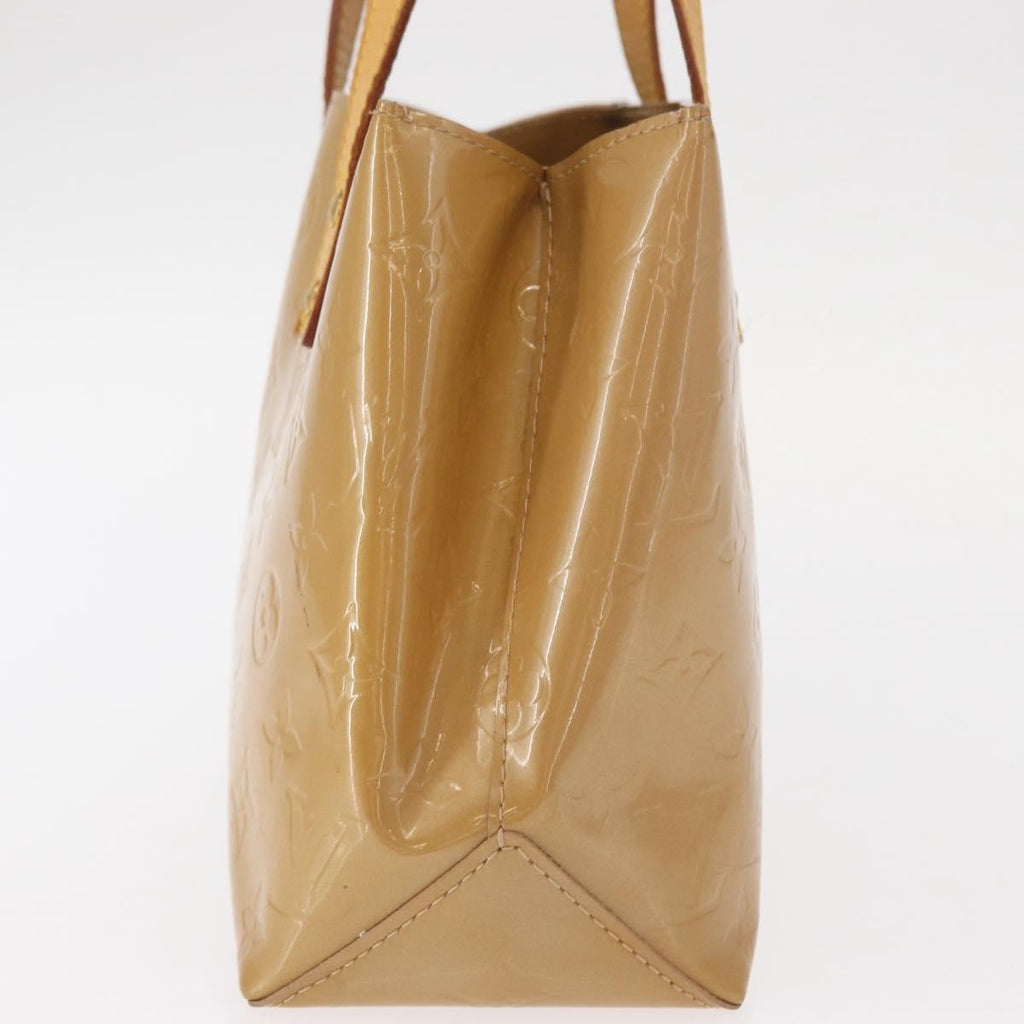 Louis Vuitton Reade Handbag Monogram Vernis Brown Patent_Leather Tote Bag