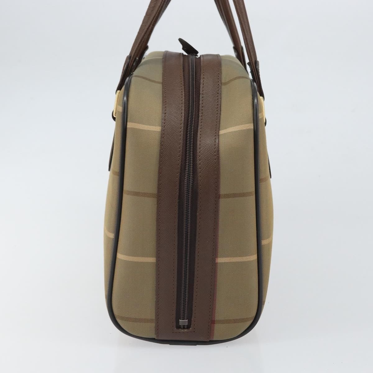 Burberry Nova Check Handbag Nova Check Canvas Brown Canvas Handbag