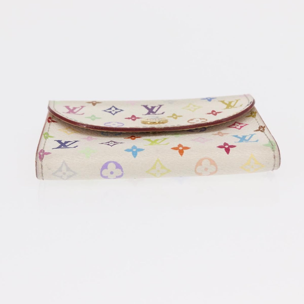 Louis Vuitton Rosalie Flap Coin Purse Limited Edition Vivienne Damier Multicolour Canvas Card Holders Accessory