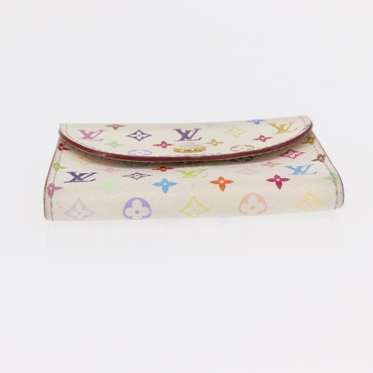 Louis Vuitton Rosalie Flap Coin Purse Limited Edition Vivienne Damier Multicolour Canvas Card Holders Accessory
