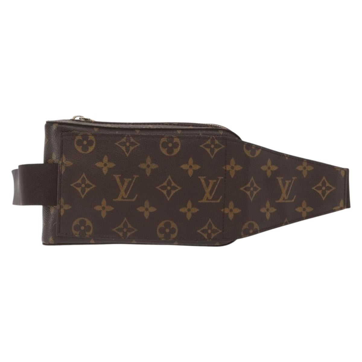 Louis Vuitton Geronimos Waist Bag Monogram Canvas Brown Canvas Shoulder Bag