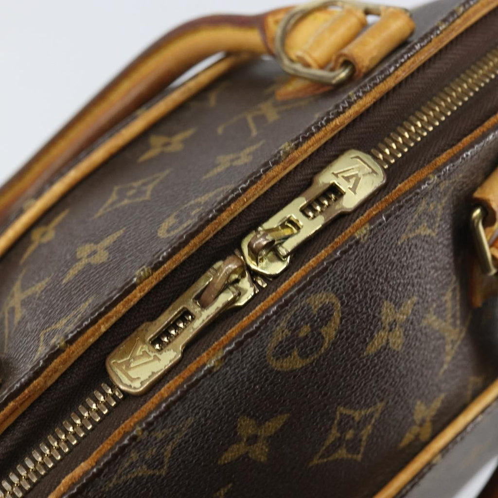 Louis Vuitton Ellipse Bag Monogram Canvas Brown Canvas Handbag