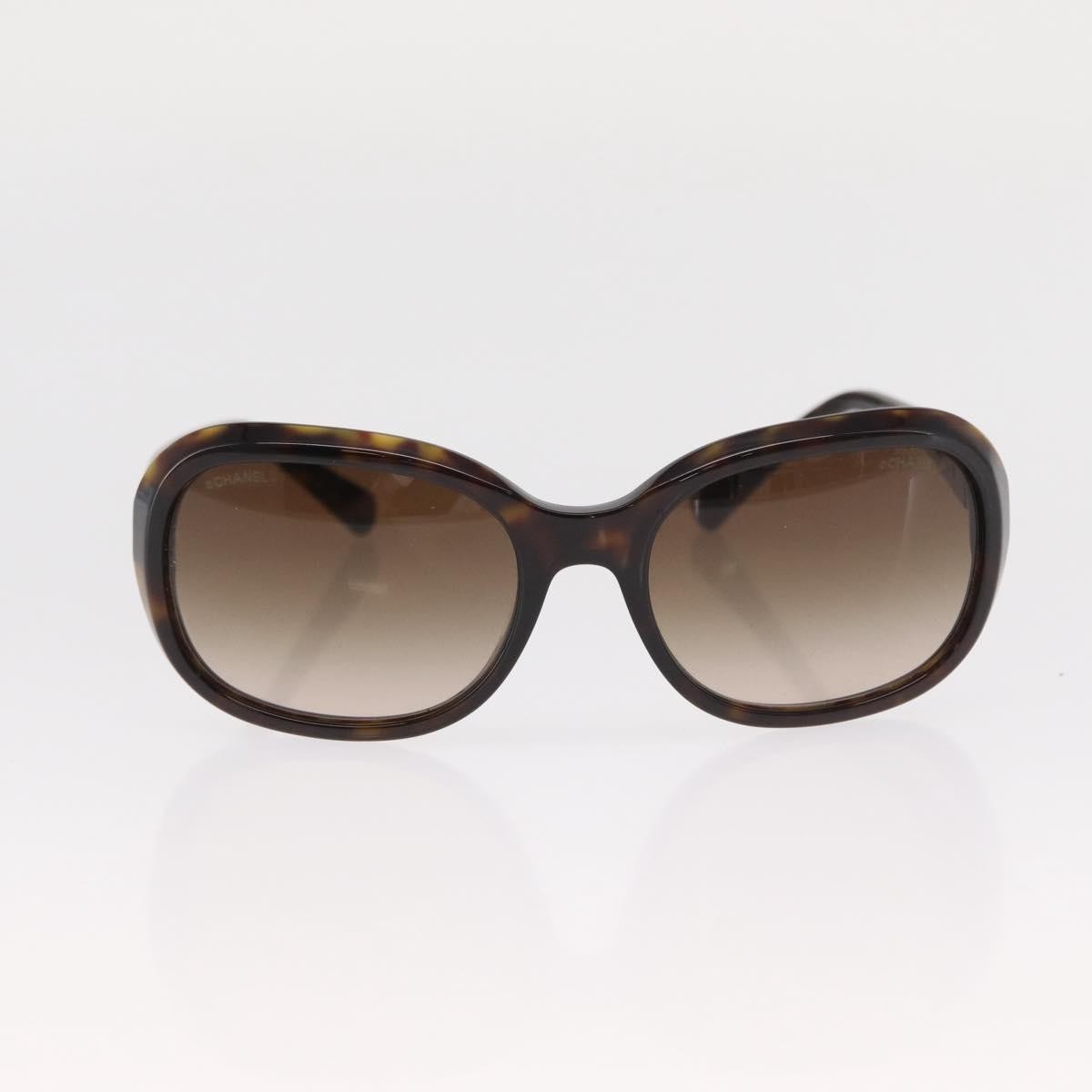 Chanel Logo Cc Sunglasses Plastic Brown Plastic Sunglasse Accessory