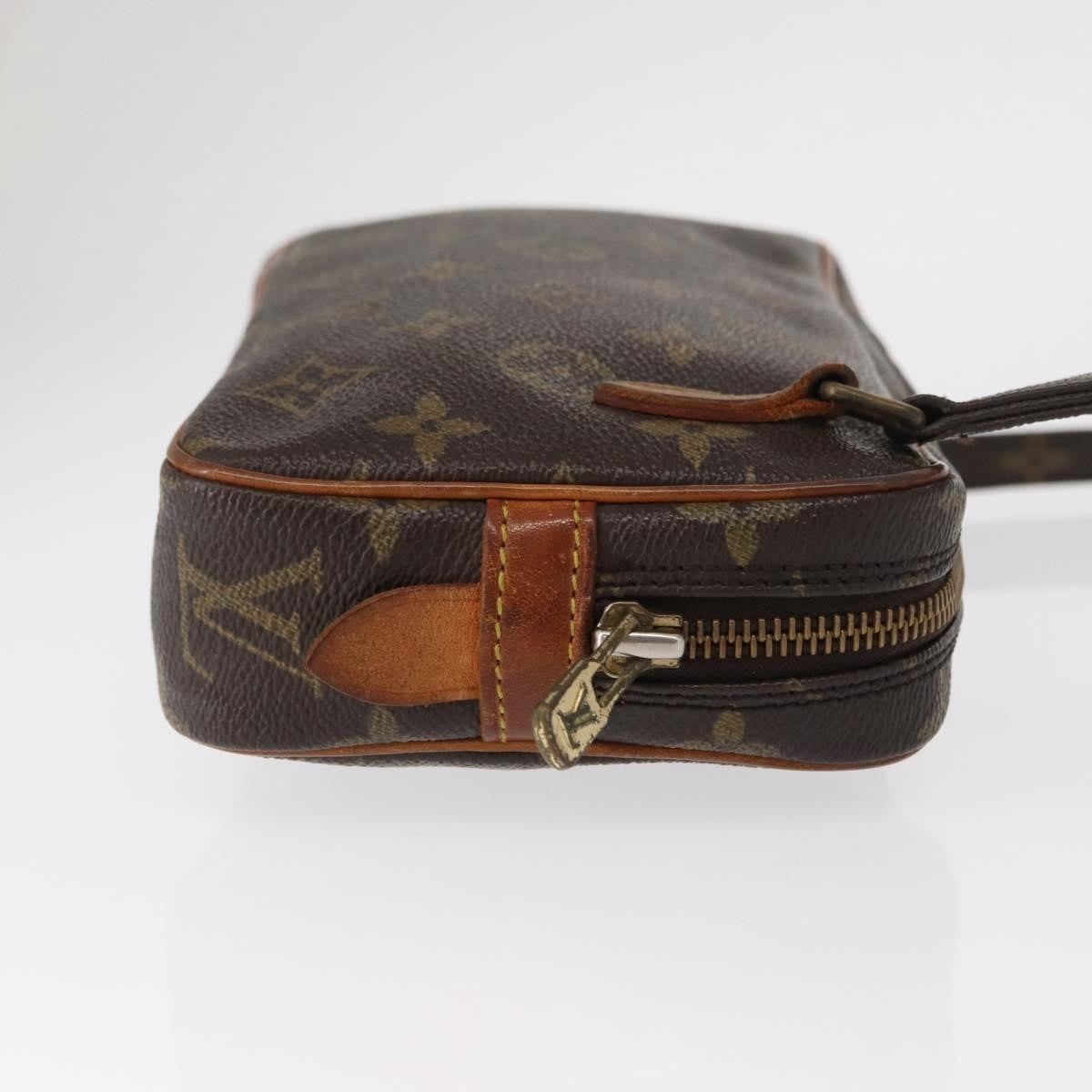Louis Vuitton Pochette Marly Bandouliere Bag Monogram Canvas Brown Canvas Shoulder Bag