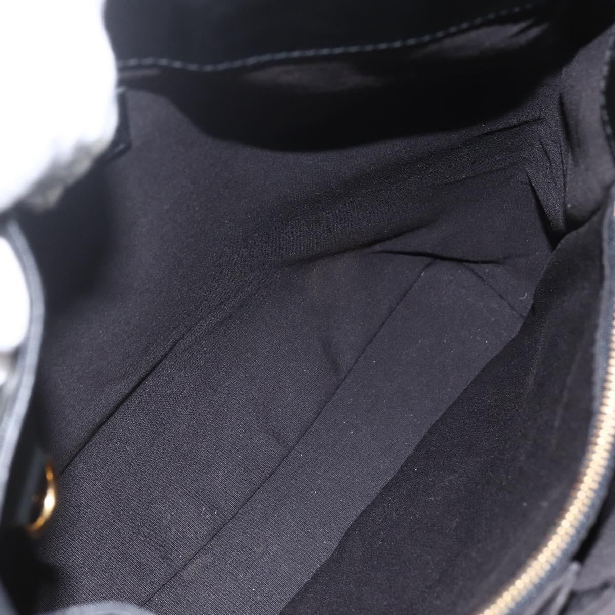 Louis Vuitton Mandara Handbag Epi Leather Black Leather Tote Bag
