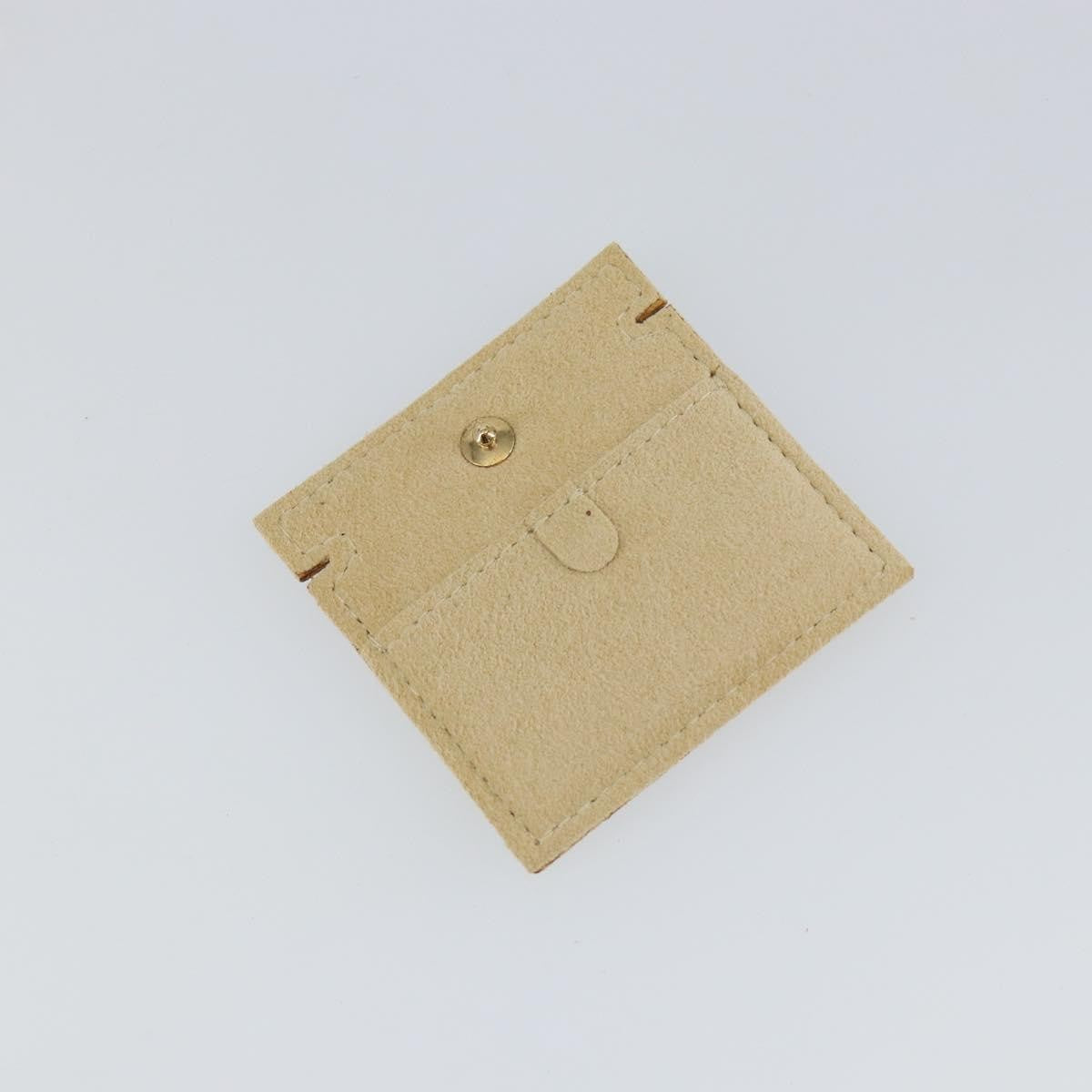 Louis Vuitton Case Jewelry Box Canvas Brown Canvas Wallets Accessory