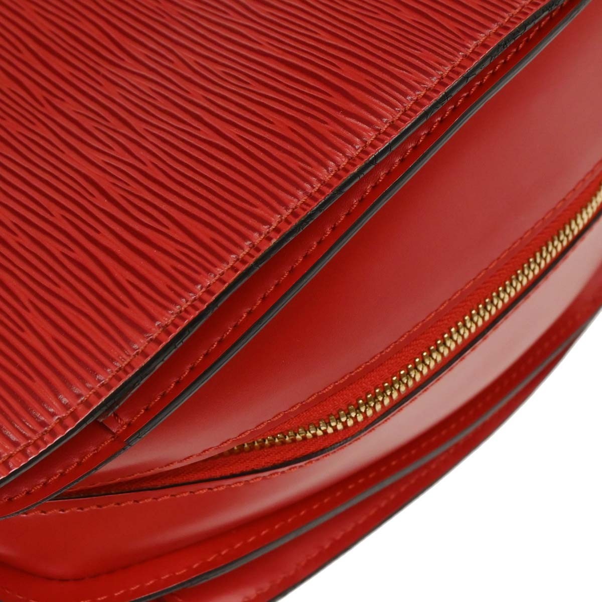 Louis Vuitton Pont Neuf Handbag Epi Leather Red Leather Handbag