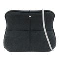 Chanel Millennium Shoulder Bag Felt Gray Canvas Shoulder Bag Bag