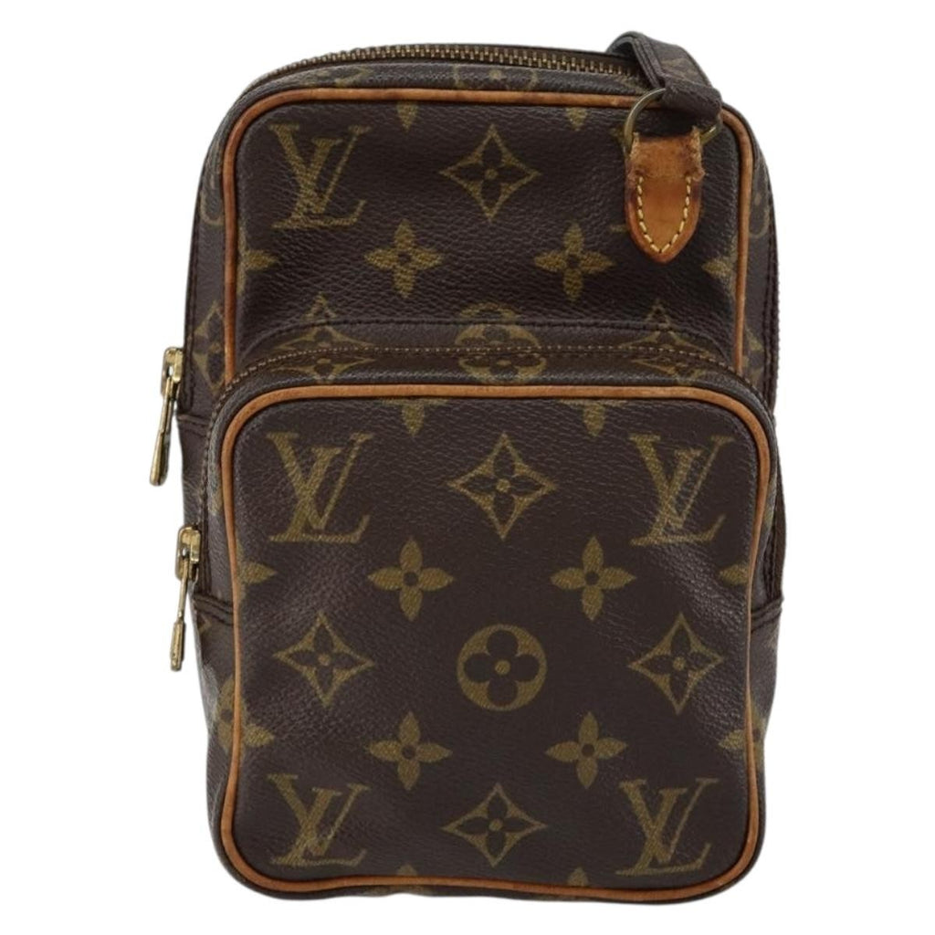 Louis Vuitton Amazone Bag Monogram Canvas Brown Canvas Shoulder Bag