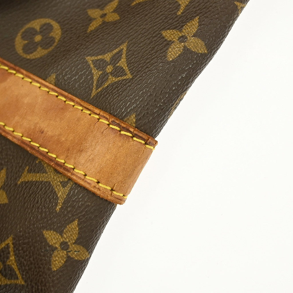 Louis Vuitton Keepall Bandouliere Bag Monogram Canvas Brown Canvas Travel Bag