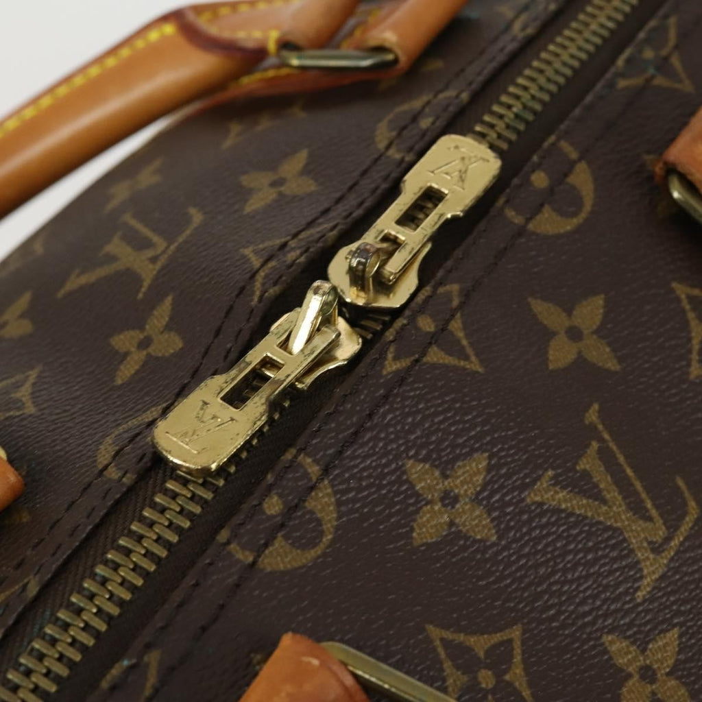 Louis Vuitton Keepall Bag Monogram Canvas Brown Canvas Travel Bag