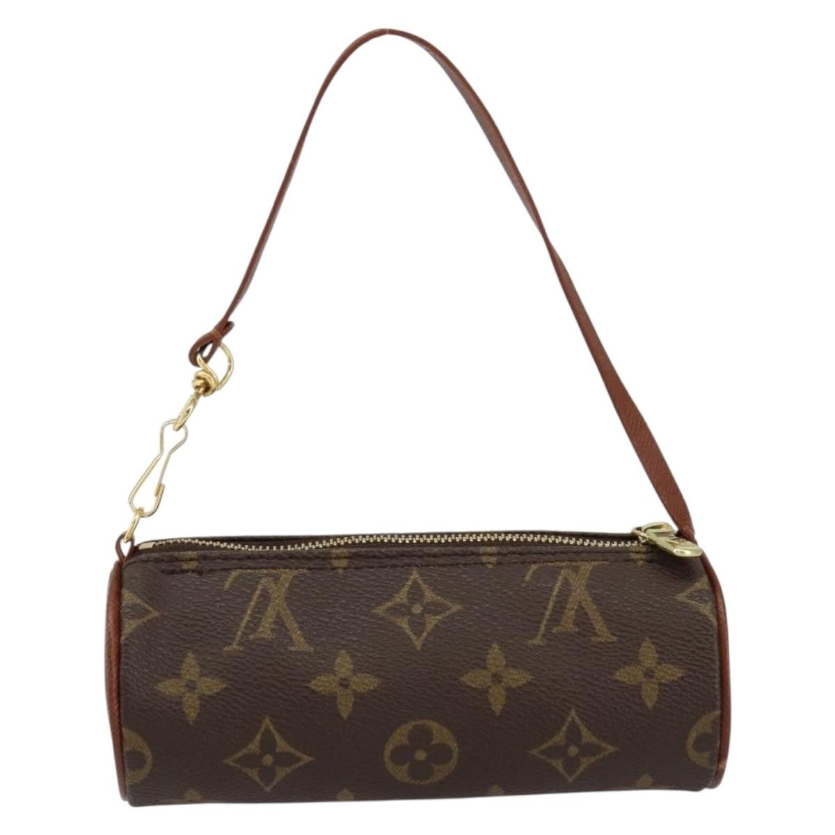 Louis Vuitton Papillon Pochette Monogram Canvas Brown Canvas Clutche & Pouche Bag