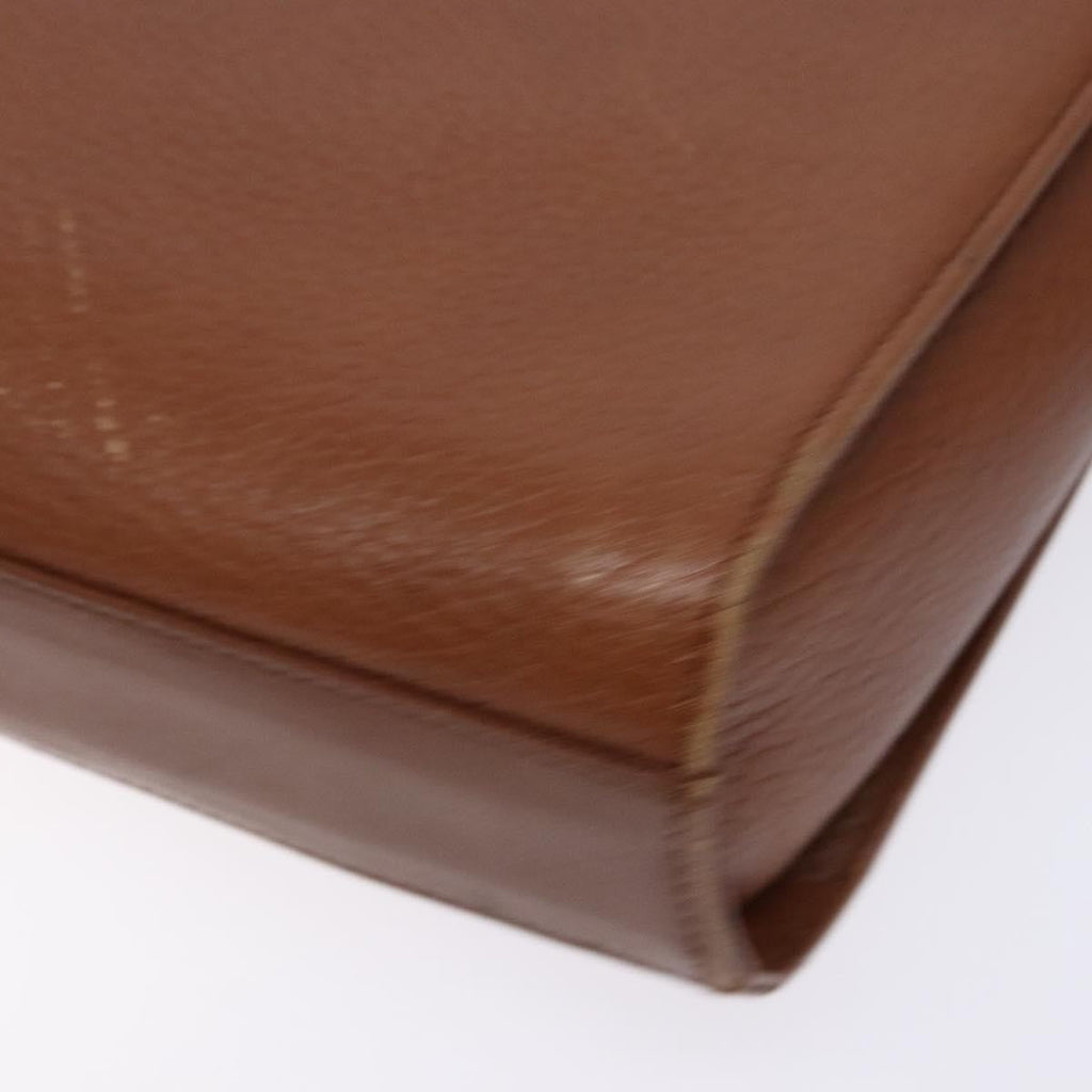 Burberry Flap Shoulder Bag Leather Brown Leather Shoulder Bag