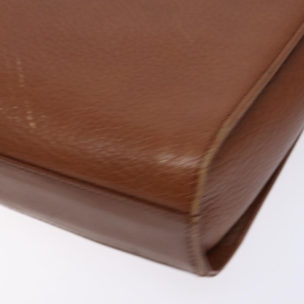 Burberry Flap Shoulder Bag Leather Brown Leather Shoulder Bag