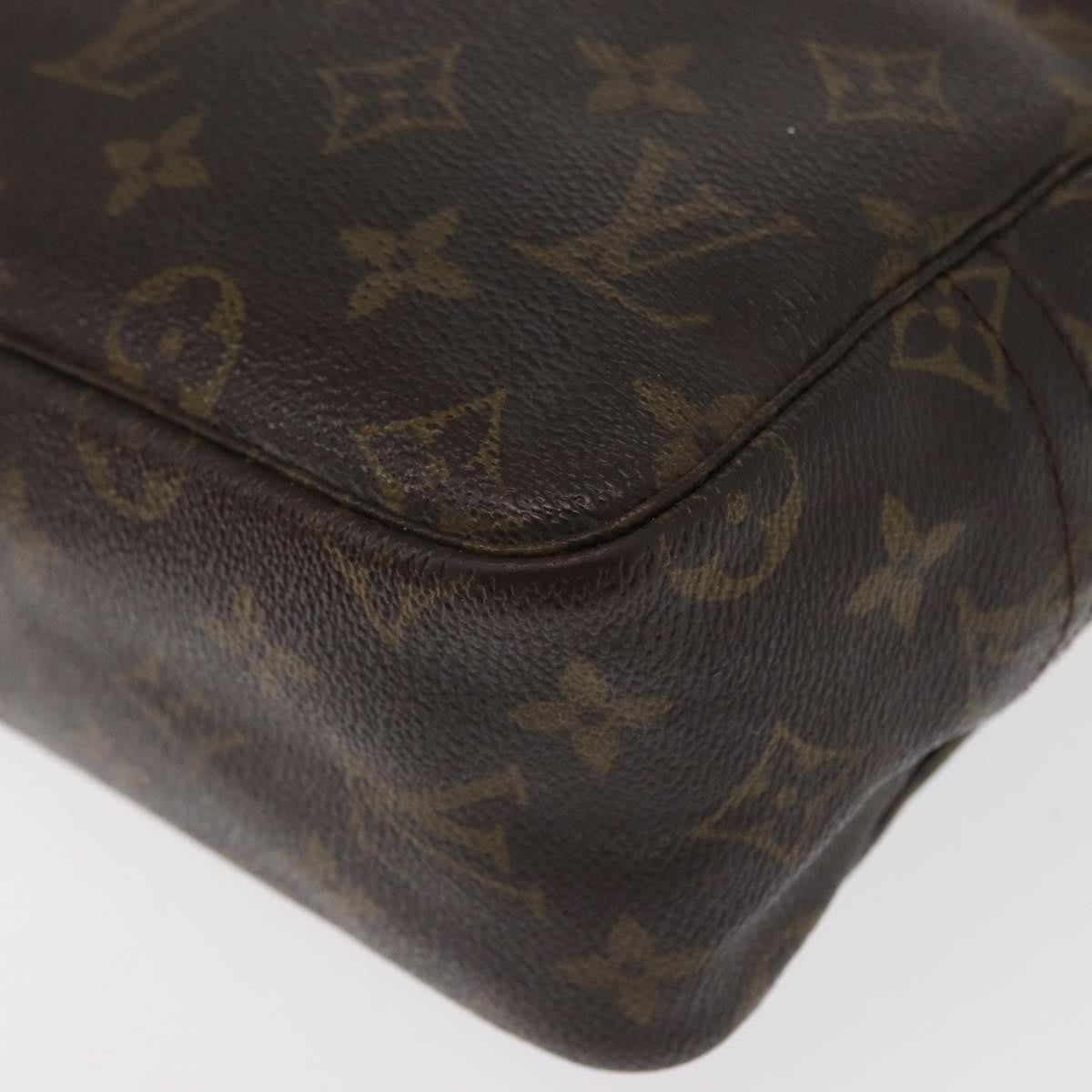 Louis Vuitton Trousse Toilette Monogram Canvas Brown Canvas Clutche & Pouche Bag