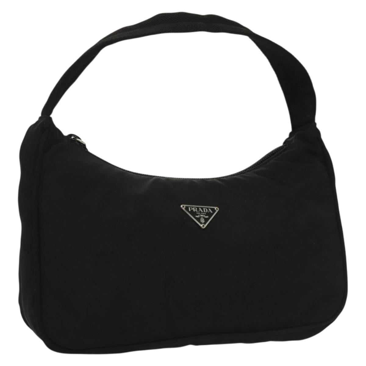 Prada Hobo Tessuto Black Nylon Handbag