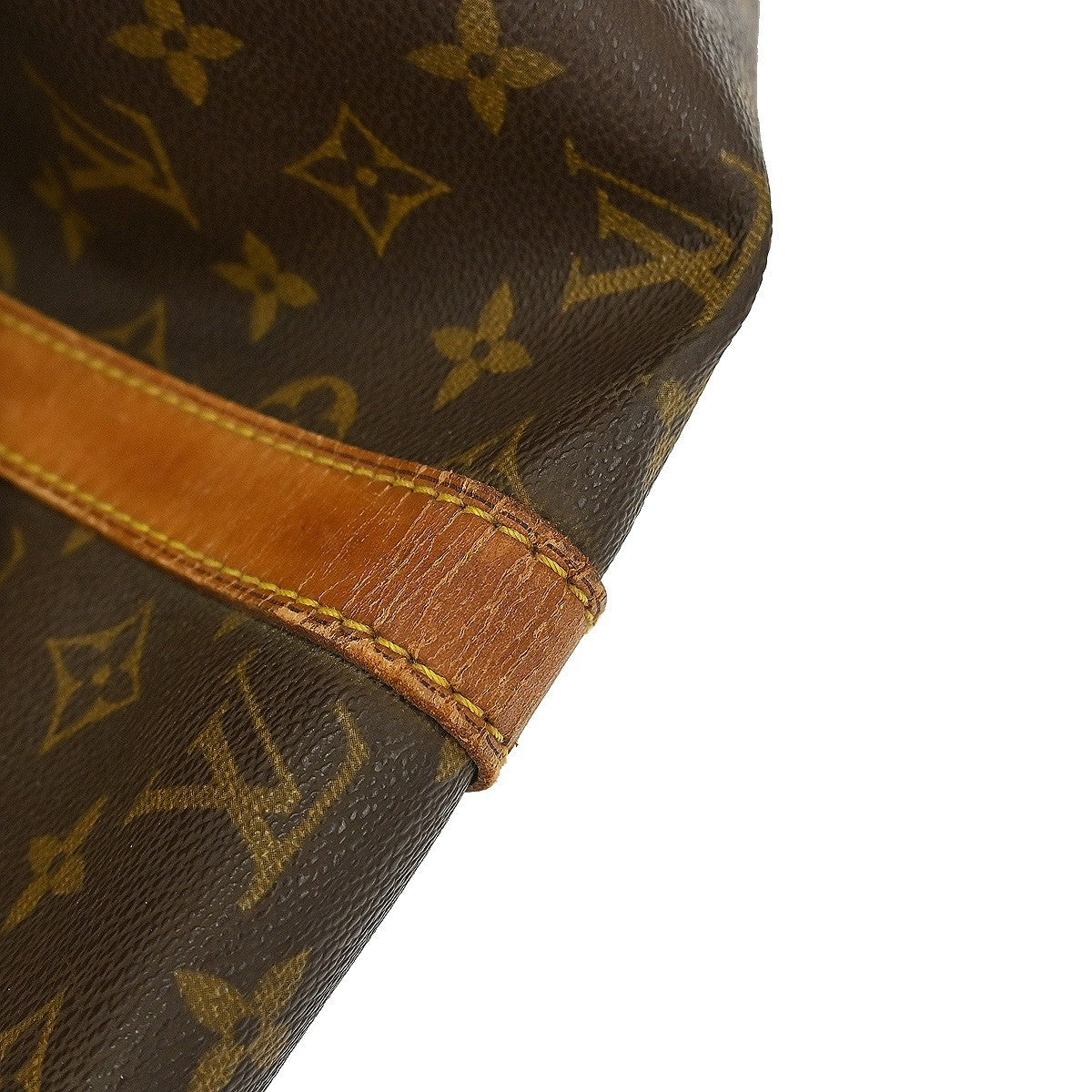Louis Vuitton Keepall Bag Monogram Canvas Brown Canvas Travel Bag