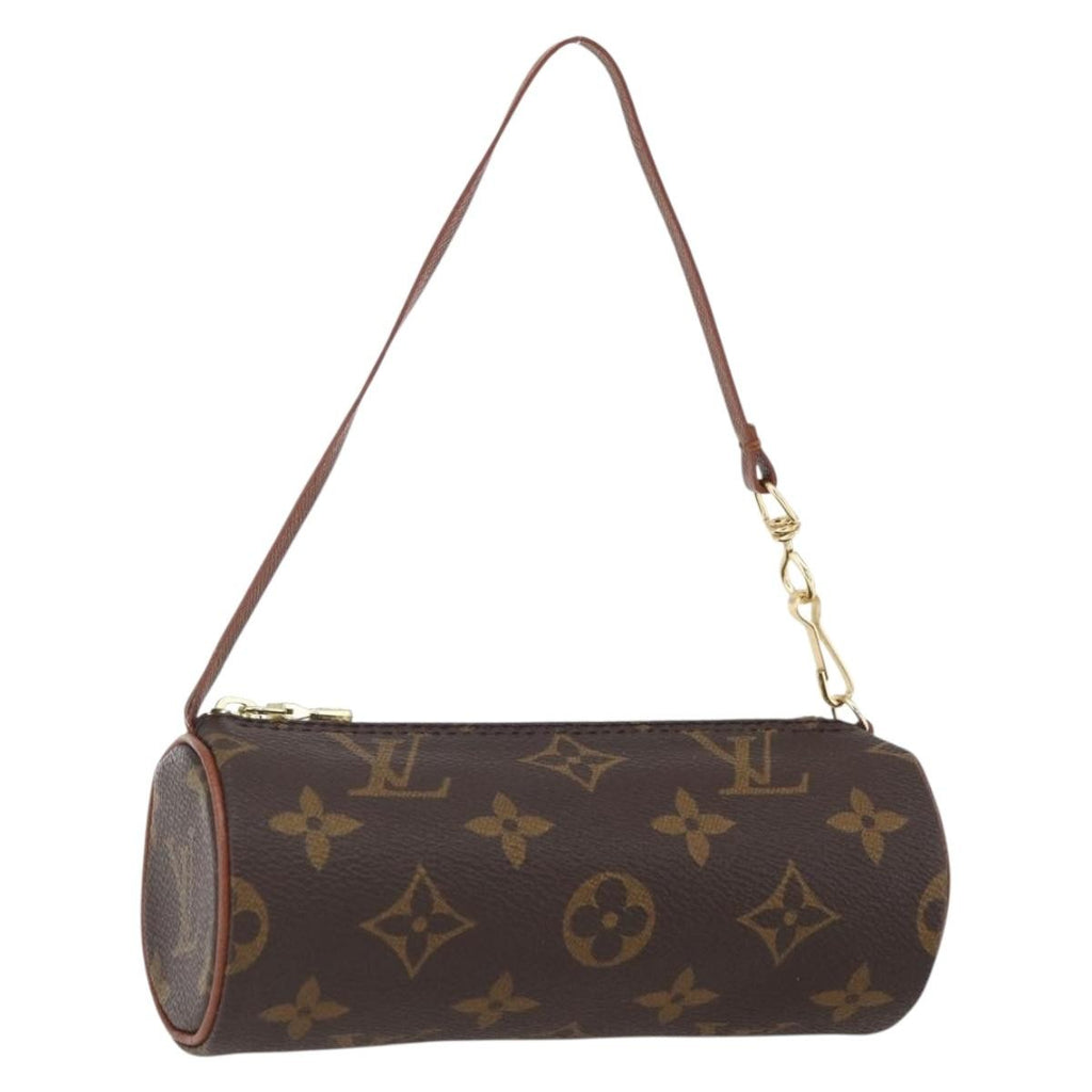 Louis Vuitton Papillon Pochette Monogram Canvas Brown Canvas Clutche & Pouche Bag