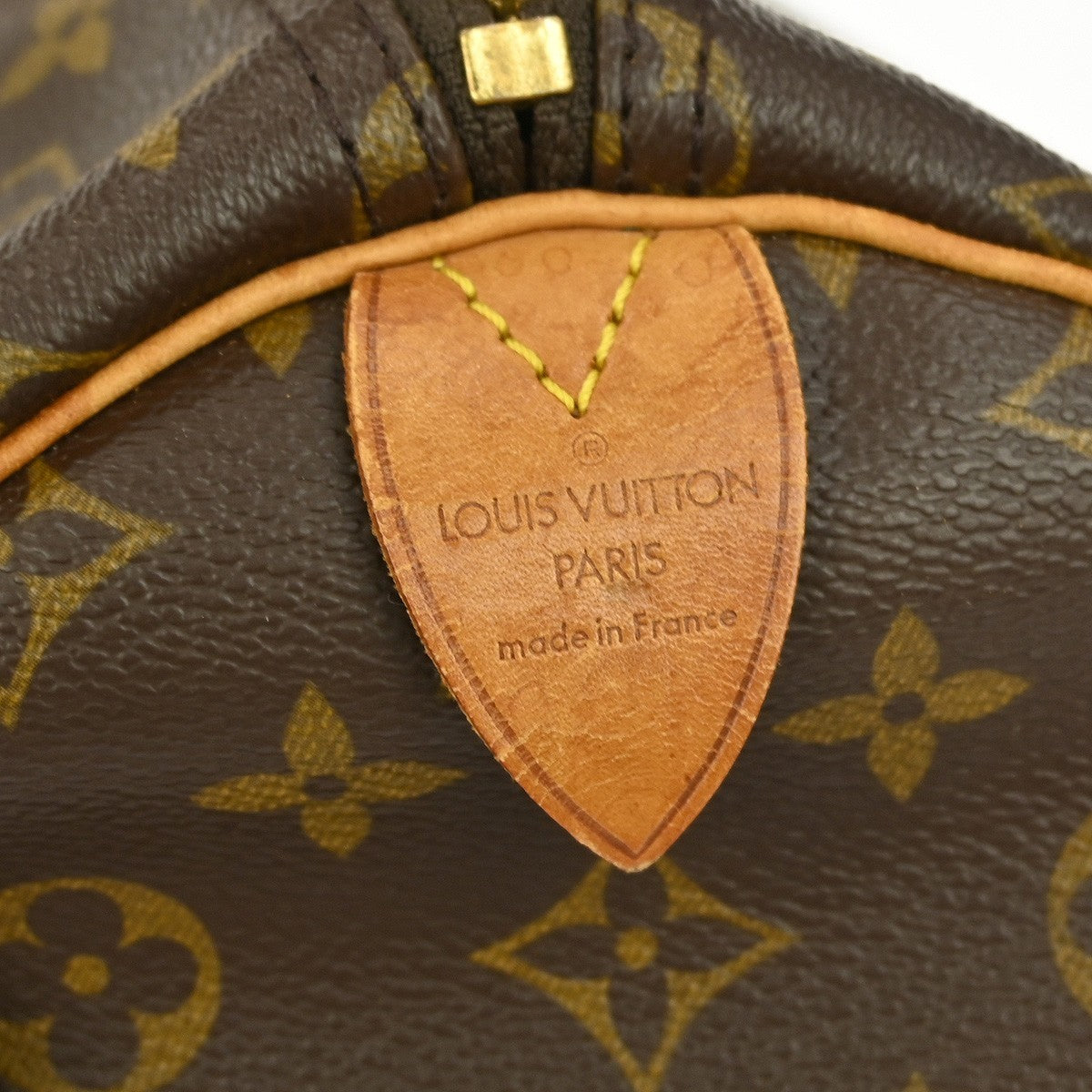 Louis Vuitton Keepall Bag Monogram Canvas Brown Canvas Travel Bag