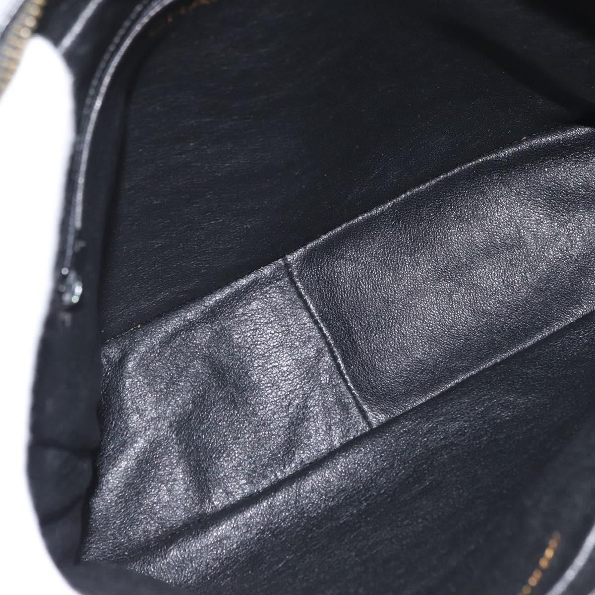Chanel Vintage Diamond Cc Camera Shoulder Bag Quilted Caviar Black Leather Shoulder Bag Bag
