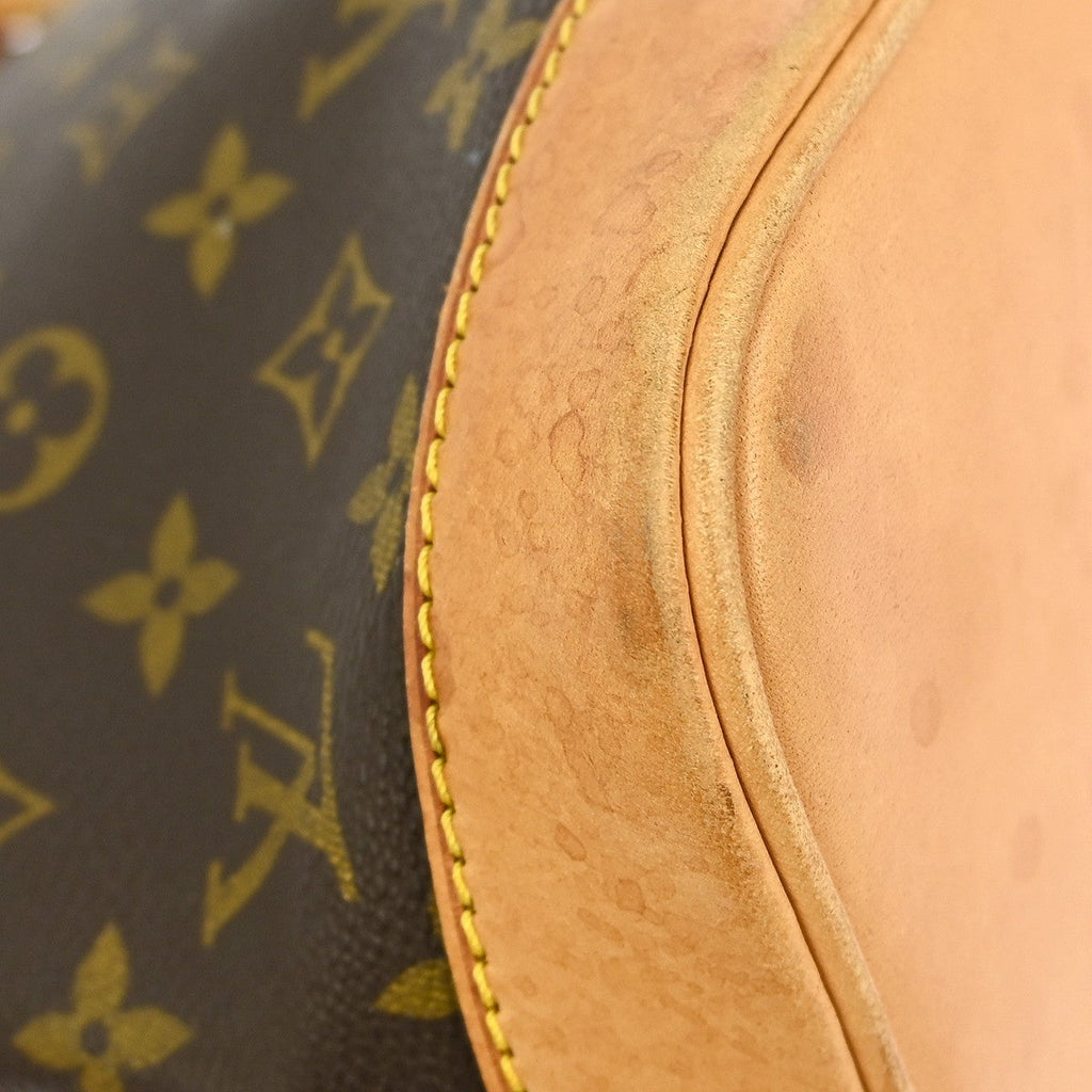 Louis Vuitton Alma Handbag Monogram Canvas Brown Canvas Handbag