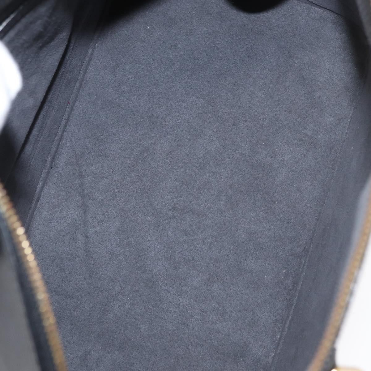 Louis Vuitton Alma Handbag Epi Leather Black Leather Handbag