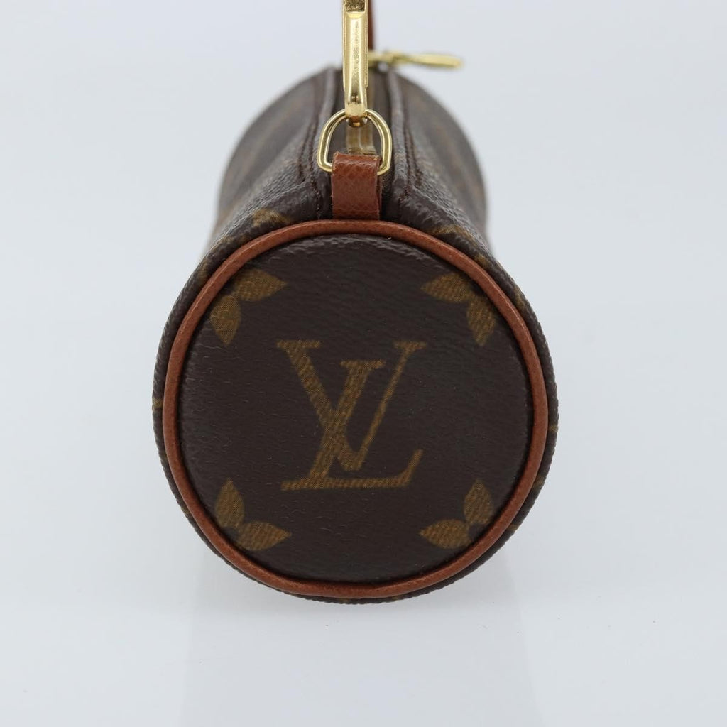 Louis Vuitton Papillon Pochette Monogram Canvas Brown Canvas Clutche & Pouche Bag