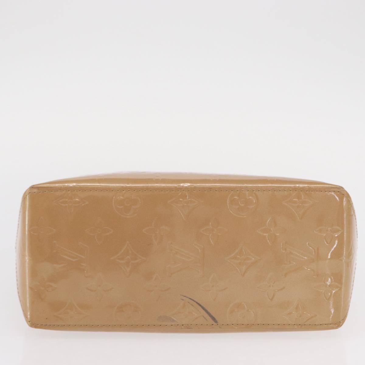 Louis Vuitton Reade Handbag Monogram Vernis Beige Patent_Leather Handbag