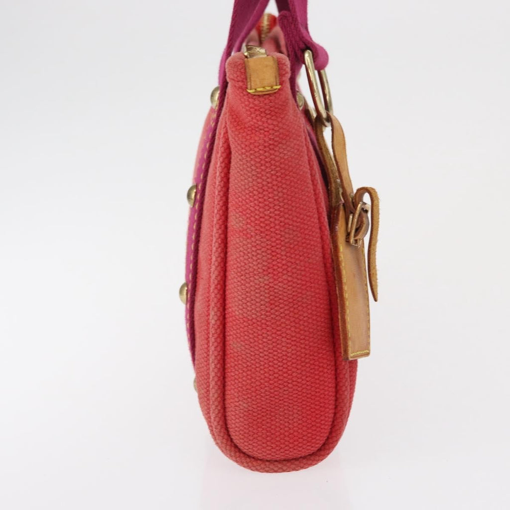 Louis Vuitton Antigua Tote Canvas Red Canvas Tote Bag