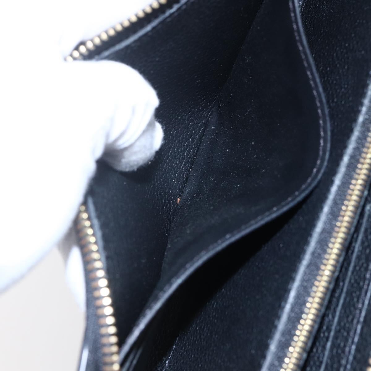 Louis Vuitton Portefeuille Zippy Monogramme Empreinte Monogramme Empreinte Black Leather Wallets Accessory