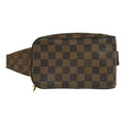 Louis Vuitton Geronimos Waist Bag Damier Brown Canvas Shoulder Bag