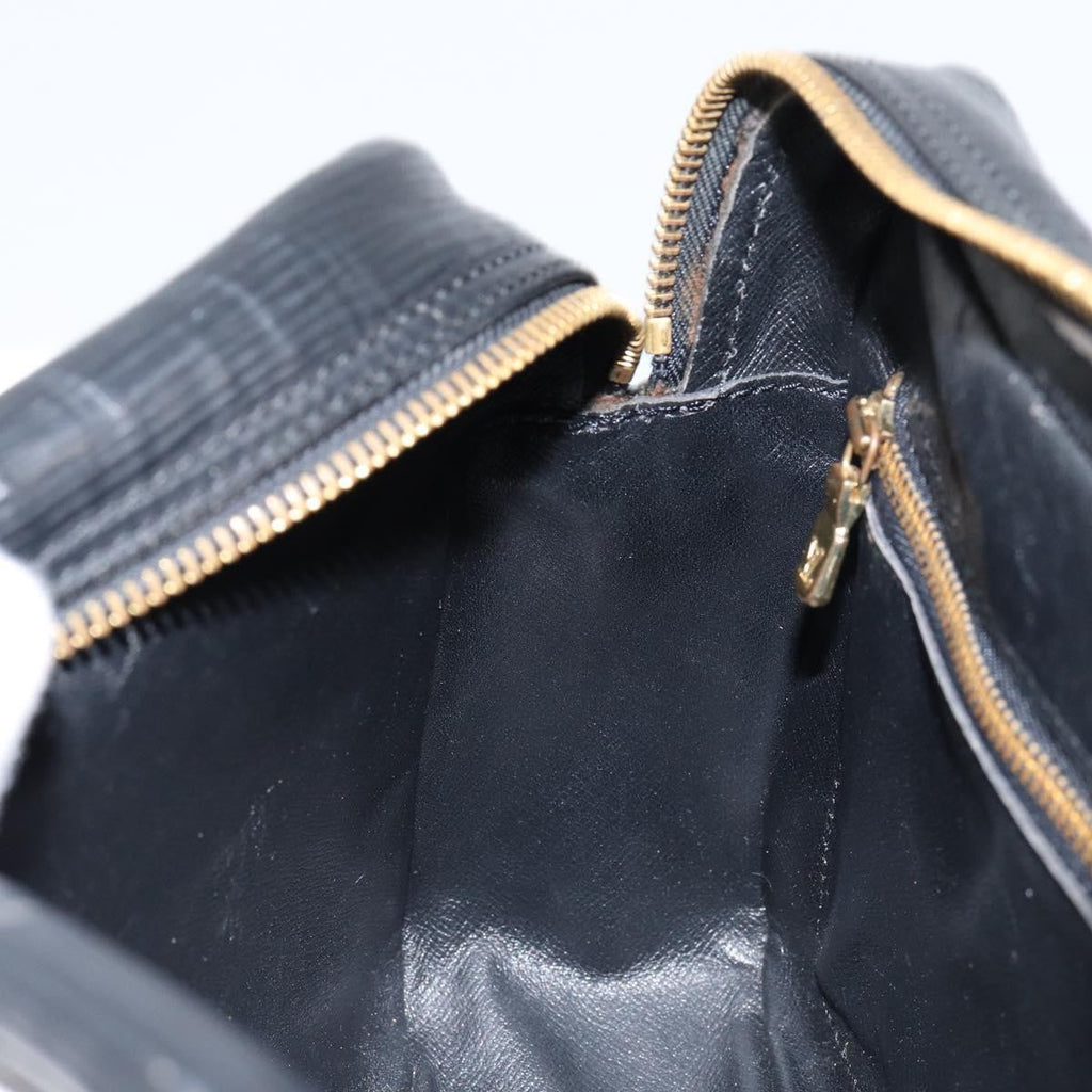 Louis Vuitton Trocadero Handbag Epi Leather Black Leather Shoulder Bag