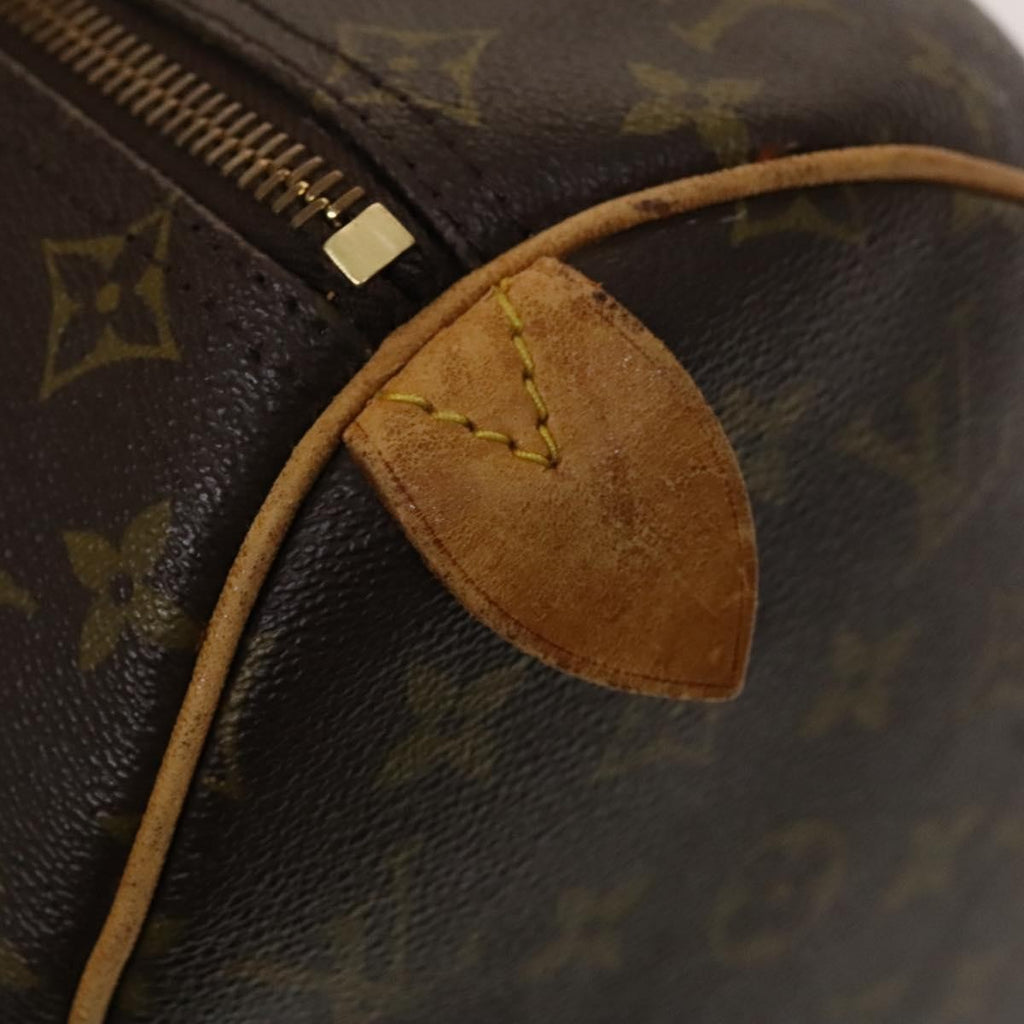 Louis Vuitton Keepall Bag Monogram Canvas Brown Canvas Travel Bag