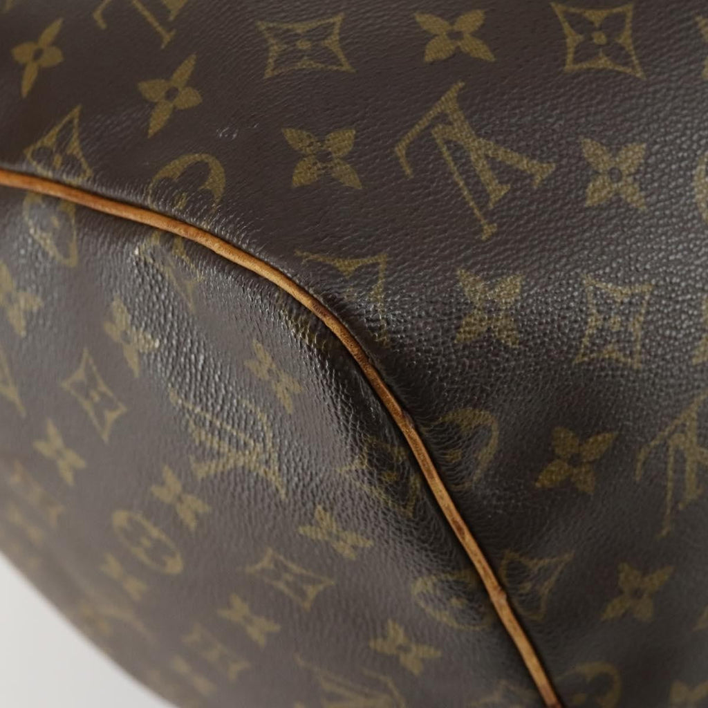 Louis Vuitton Keepall Bag Monogram Canvas Brown Canvas Travel Bag