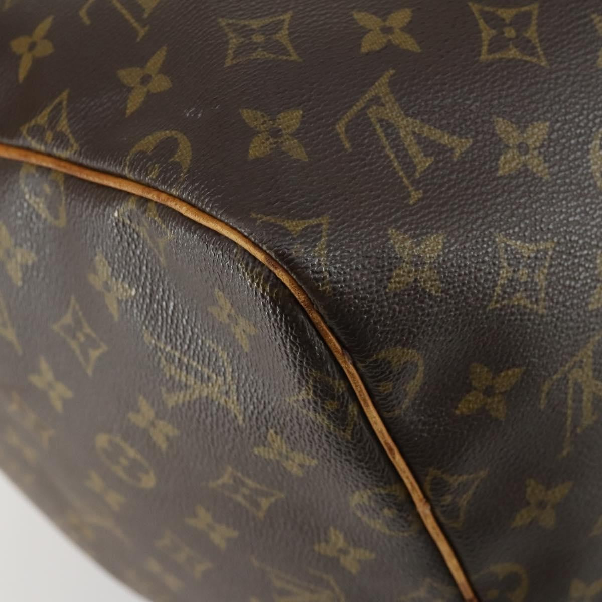 Louis Vuitton Keepall Bag Monogram Canvas Brown Canvas Travel Bag