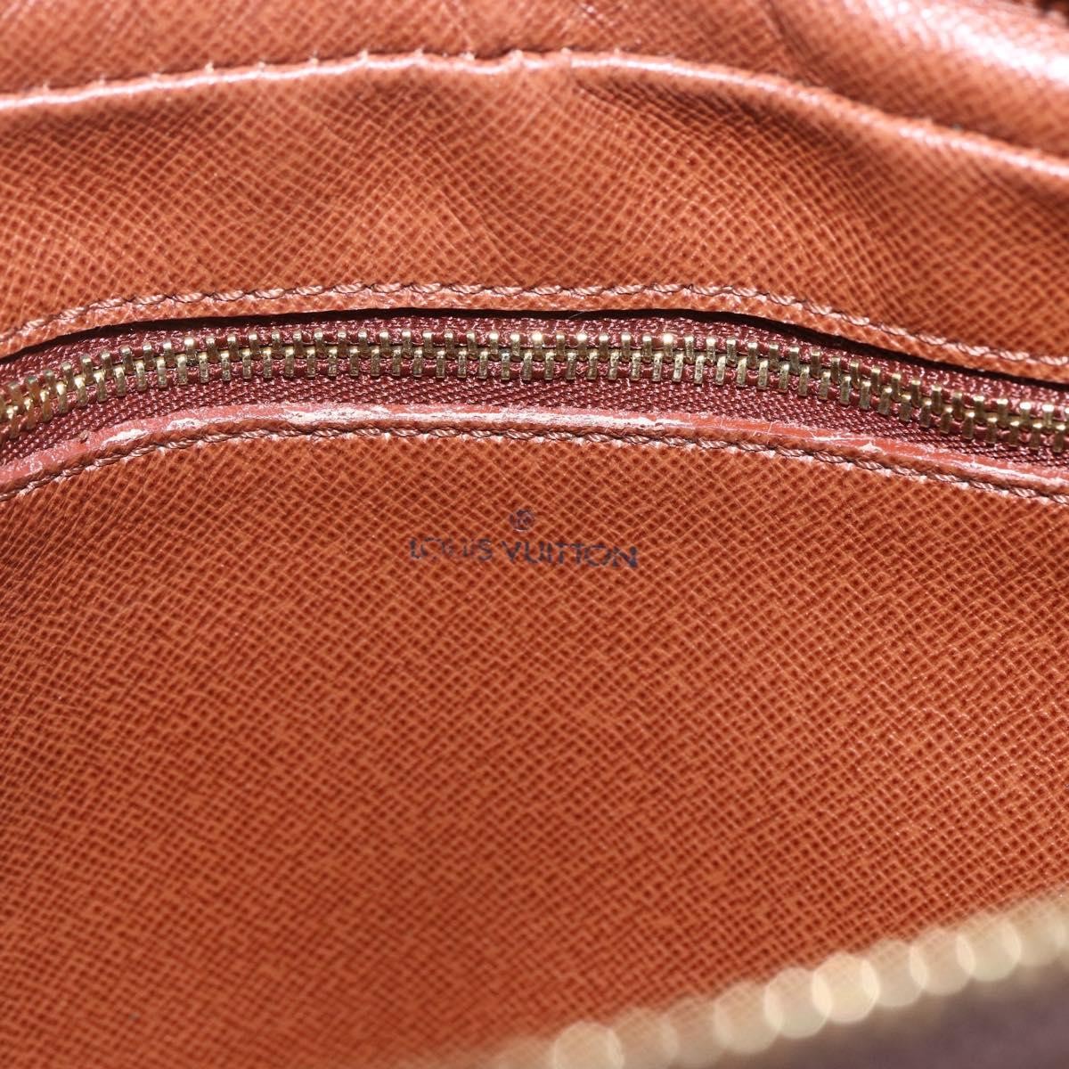 Louis Vuitton Jeune Fille Handbag Monogram Canvas Brown Canvas Shoulder Bag
