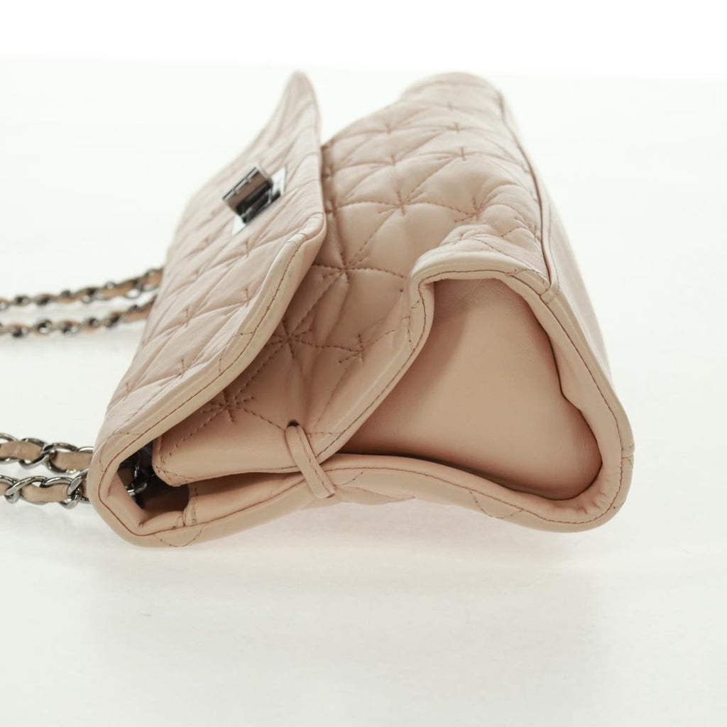 Chanel 2.55 Shoulder Bag Leather Pink Leather Shoulder Bag Bag