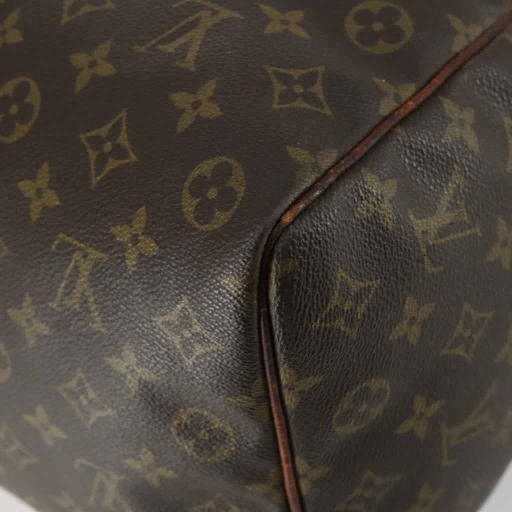 Louis Vuitton Keepall Bag Monogram Canvas Brown Canvas Travel Bag