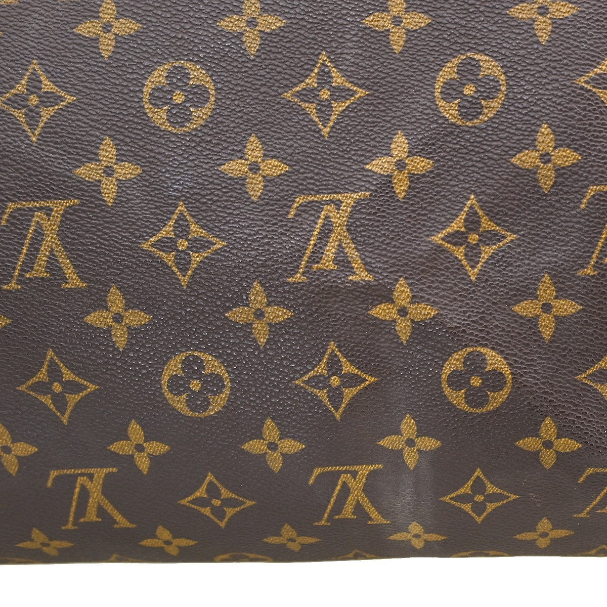 Louis Vuitton Speedy Handbag Monogram Canvas Brown Canvas,Leather Handbag