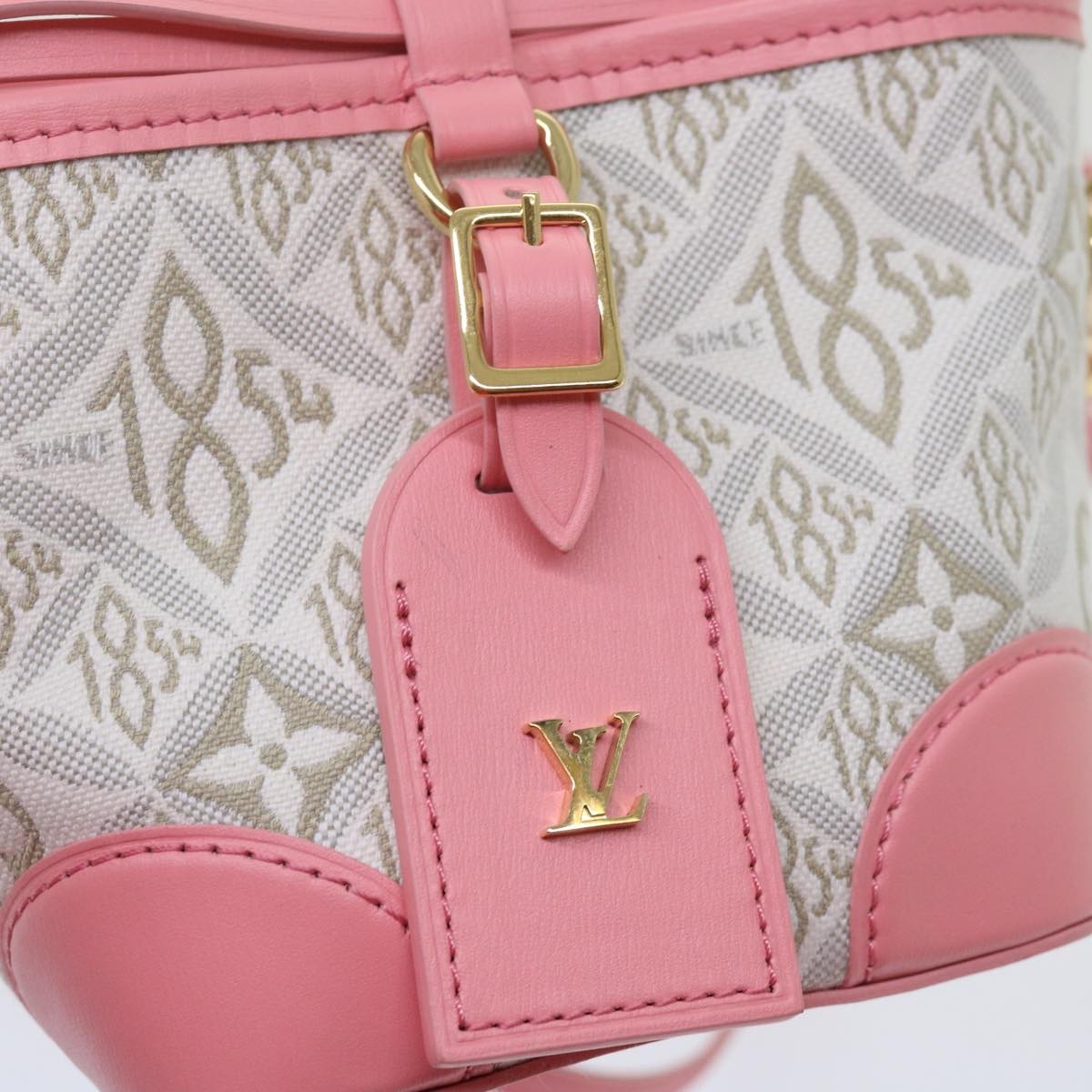 Louis Vuitton Noe Purse Limited Edition Since 1854 Monogram Jacquard Pink Canvas Shoulder Bag