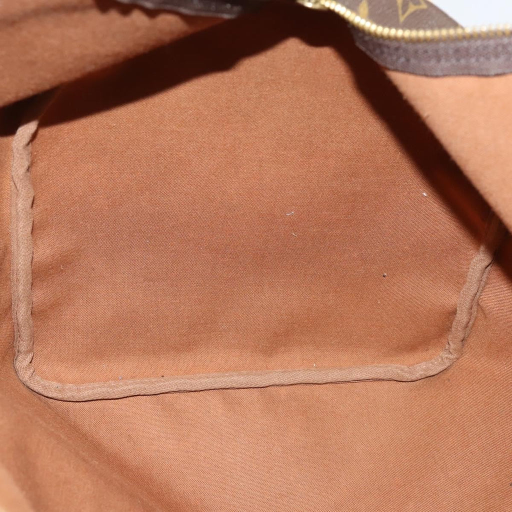 Louis Vuitton Keepall Bag Monogram Canvas Brown Canvas Travel Bag