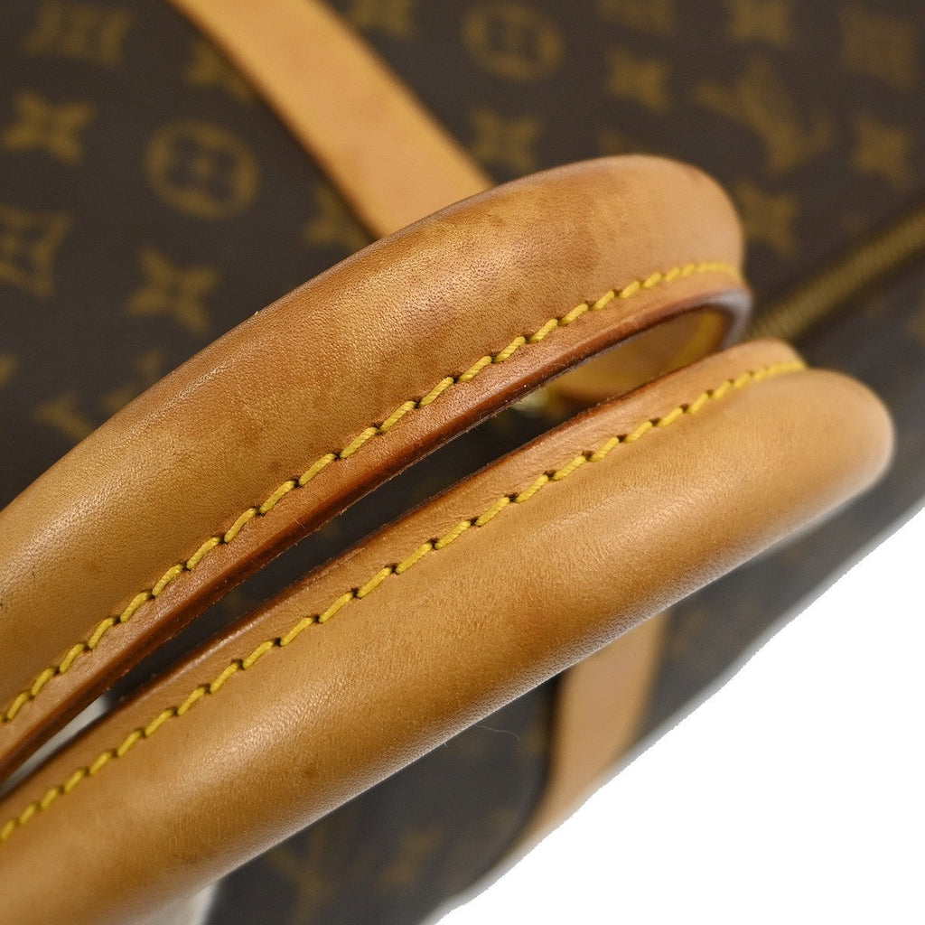 Louis Vuitton Keepall Bag Monogram Canvas Brown Canvas Travel Bag