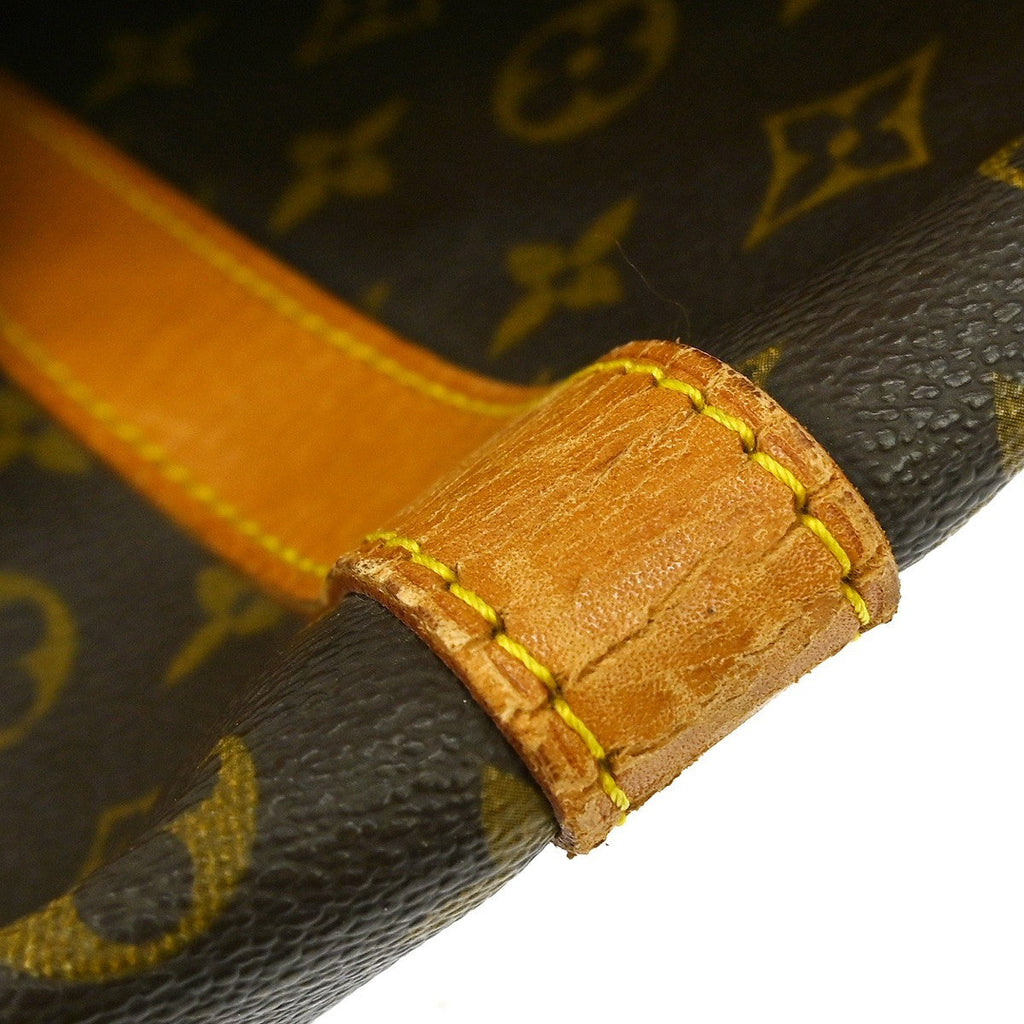 Louis Vuitton Keepall Bag Monogram Canvas Brown Canvas Travel Bag