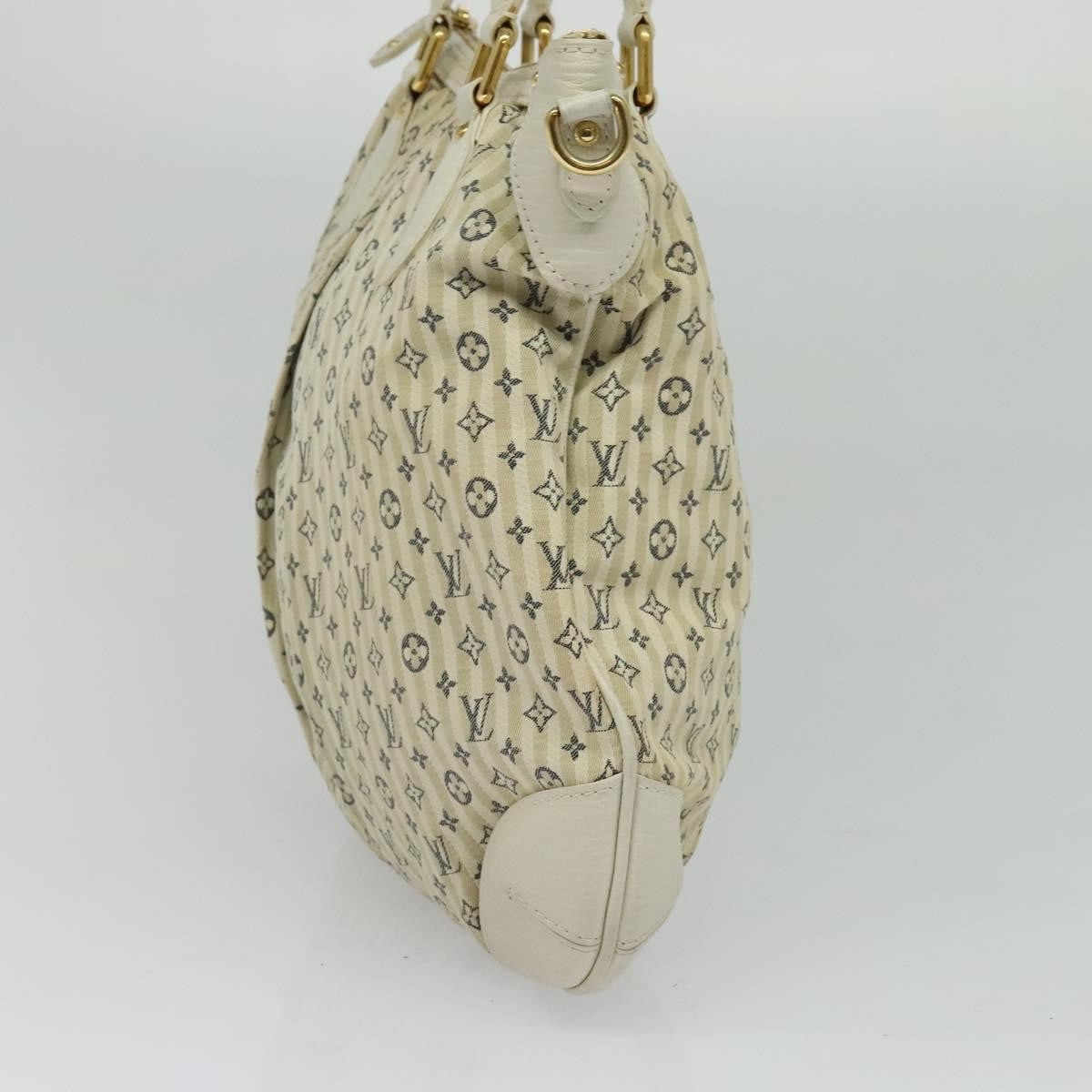 Louis Vuitton Marina Handbag Mini Lin Croisette Beige Canvas Handbag